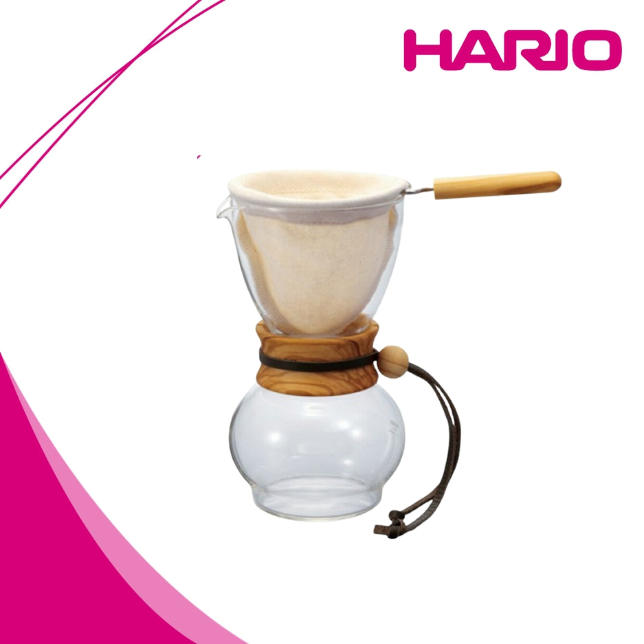 Hario Drip Pot Olive Wood My Coffee Lab