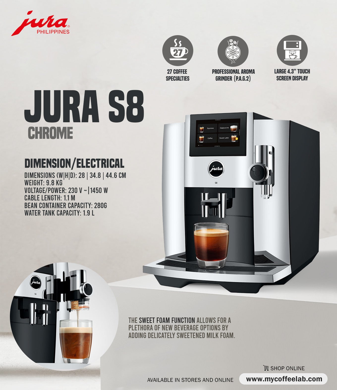 JURA S8 Chrome (INTB)