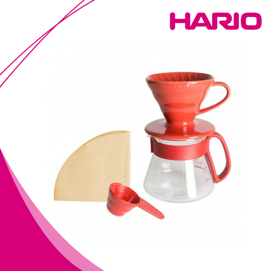 Hario V60 Color Dripper and Pot