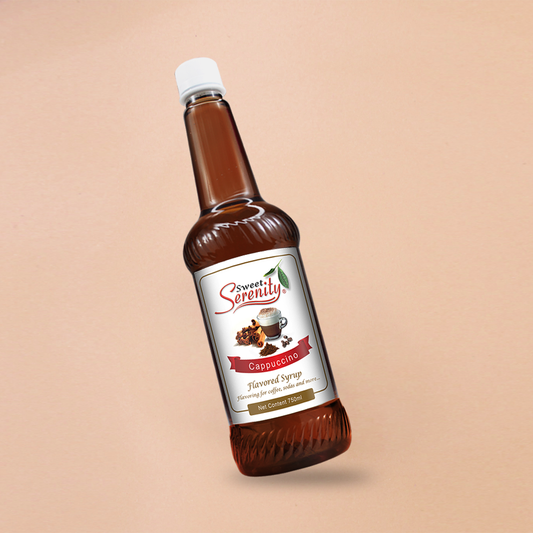 Cappuccino Flavored Syrup - Coffee Base