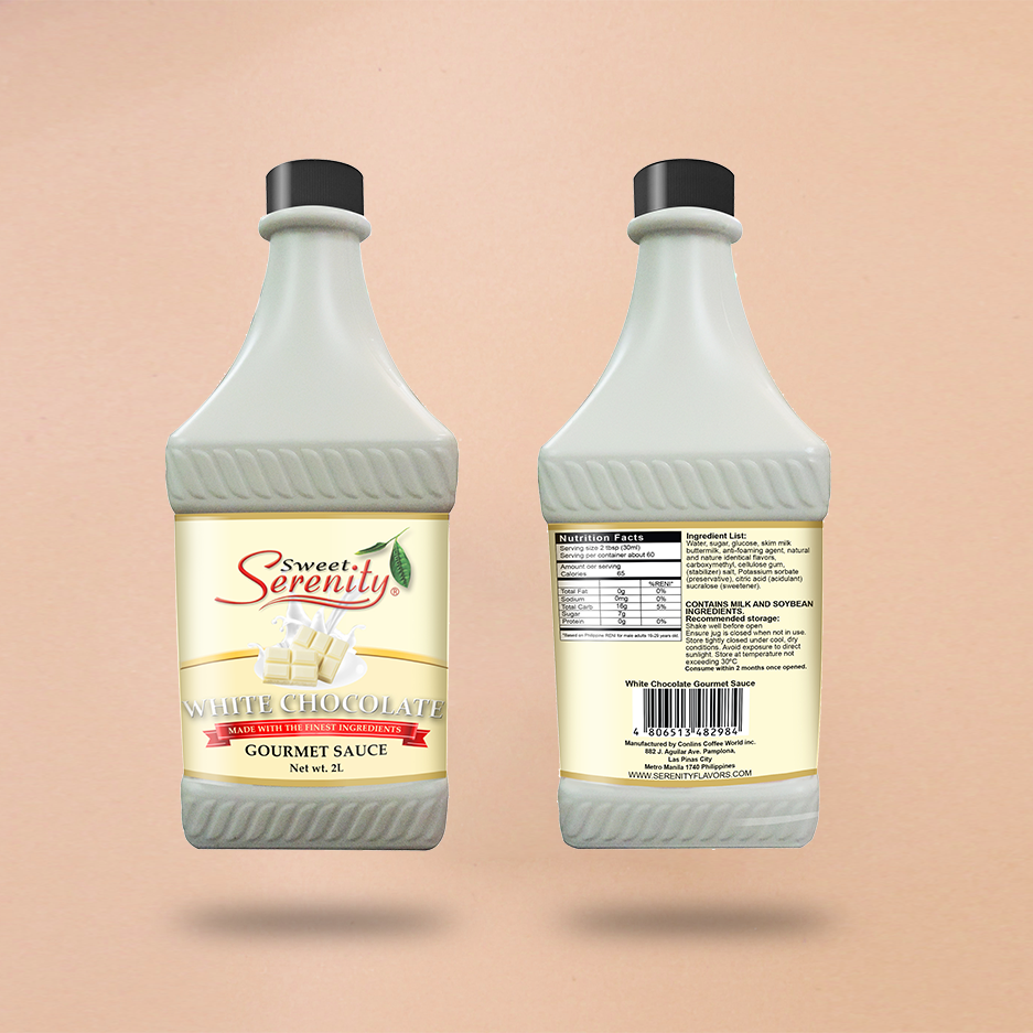 White Chocolate Sauce 2L