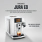 JURA E8 Piano White (INTD)