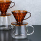 Hario Colors V60 Dripper - Amber