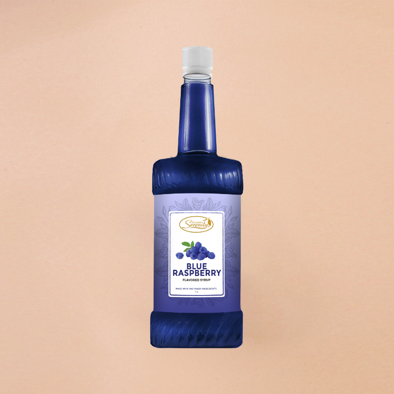 Blue Raspberry Flavored Syrup – My Coffee Lab