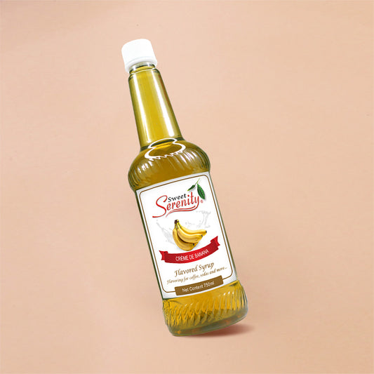 Creme De Banana Flavored Syrup