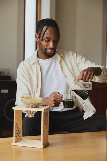 Hario Drip Stand Set Shippou, DSS-SPB, DSS-SPN