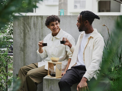 Hario Drip Stand Set Shippou, DSS-SPB, DSS-SPN