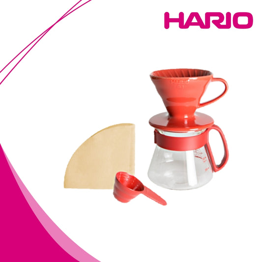 Hario V60 Color Dripper and Pot