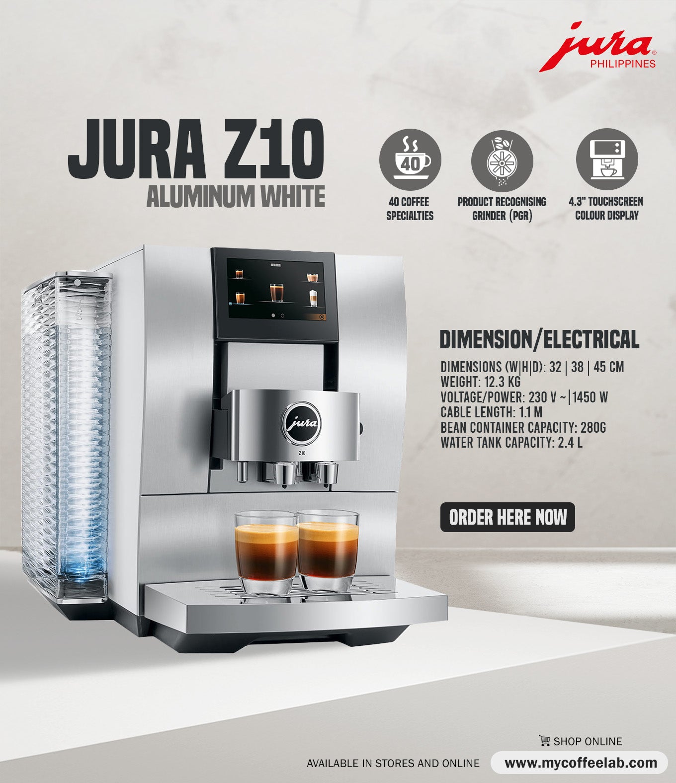 JURA Z10 Alu White (INTA)