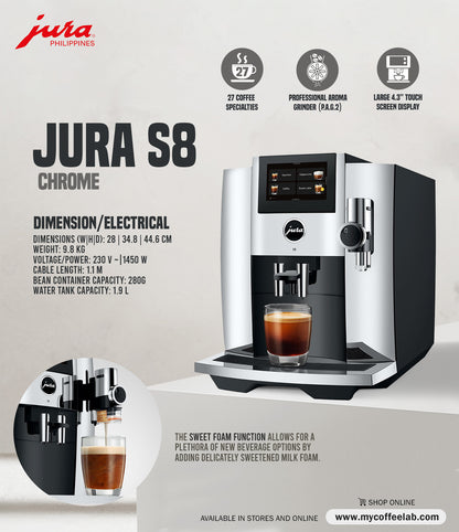 JURA S8 Chrome (INTB)