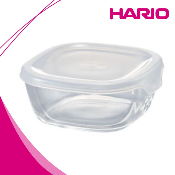 Hario Heatproof Square Glass Container 250 – My Coffee Lab