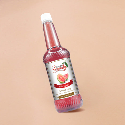 Pink Guava Flavored Syrup
