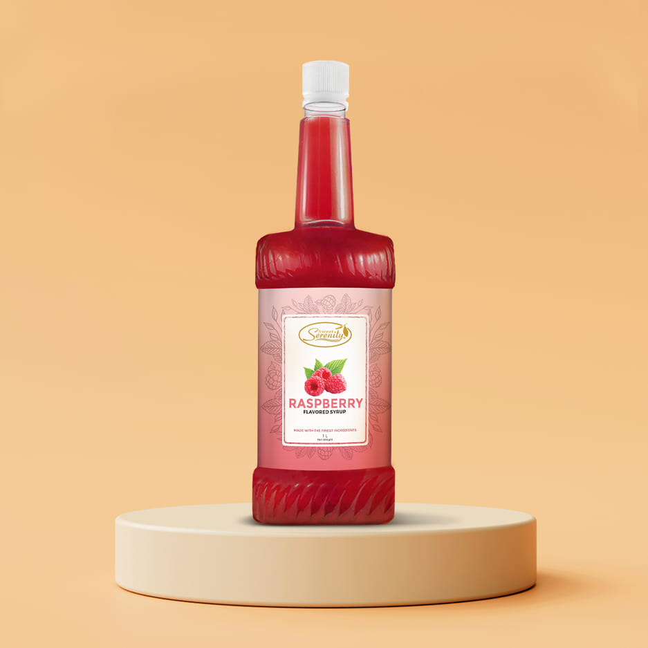 Raspberry Fruit Flavored Syrup