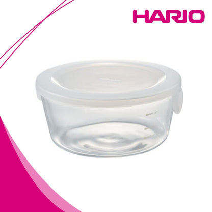 Heatproof Round Glass Container