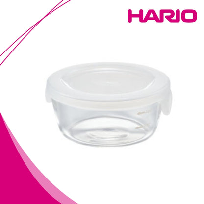 Heatproof Round Glass Container