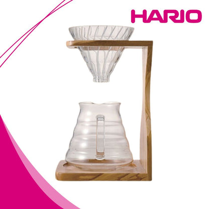 Hario V60 Olive Stand Set