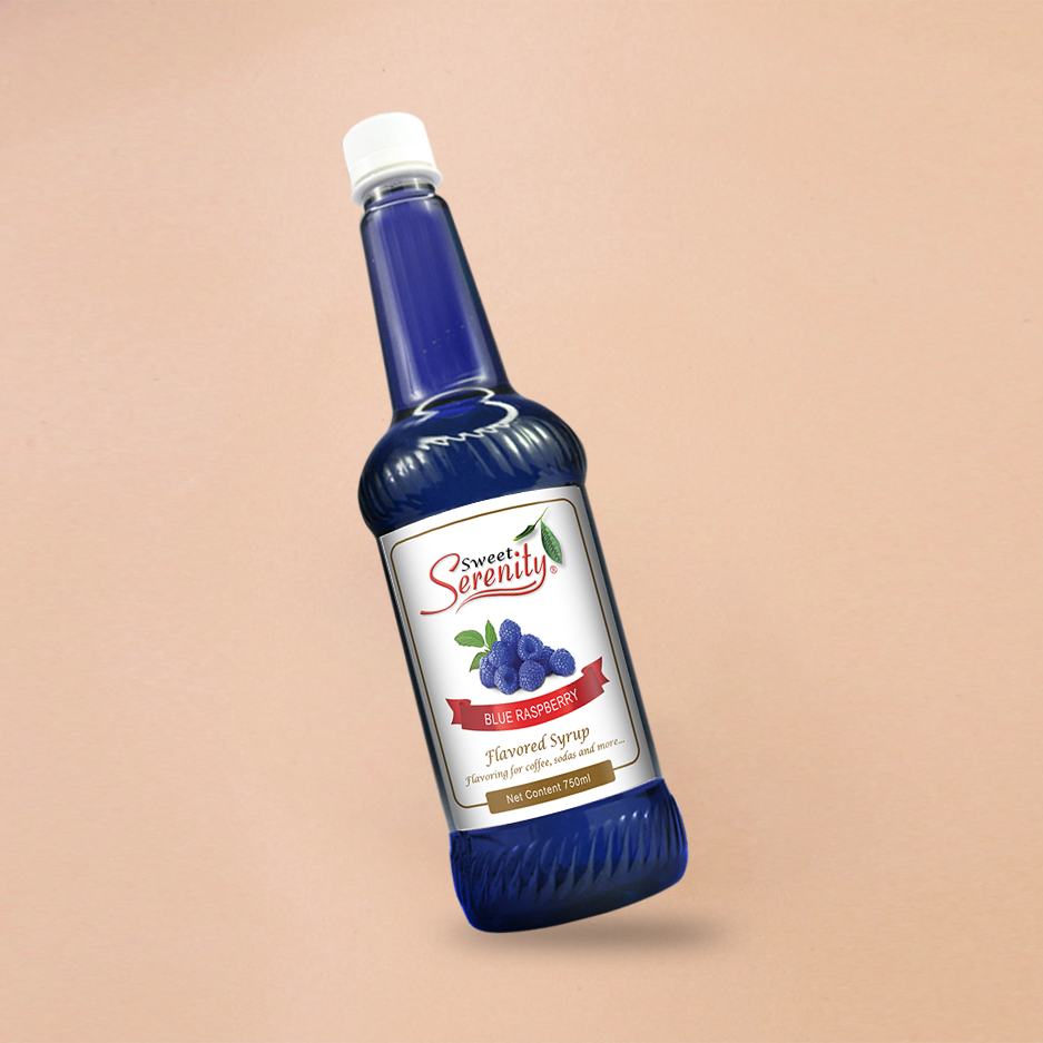 Blue Raspberry Flavored Syrup – My Coffee Lab