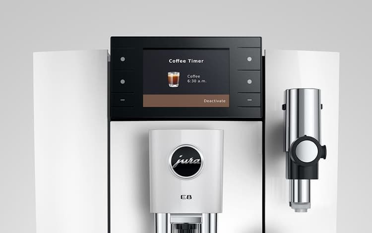 JURA E8 Piano White (INTD)