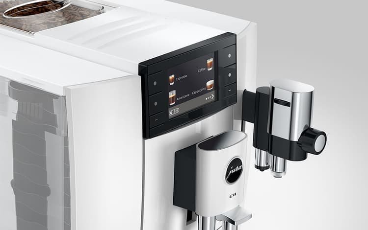 JURA E8 Piano White (INTD)