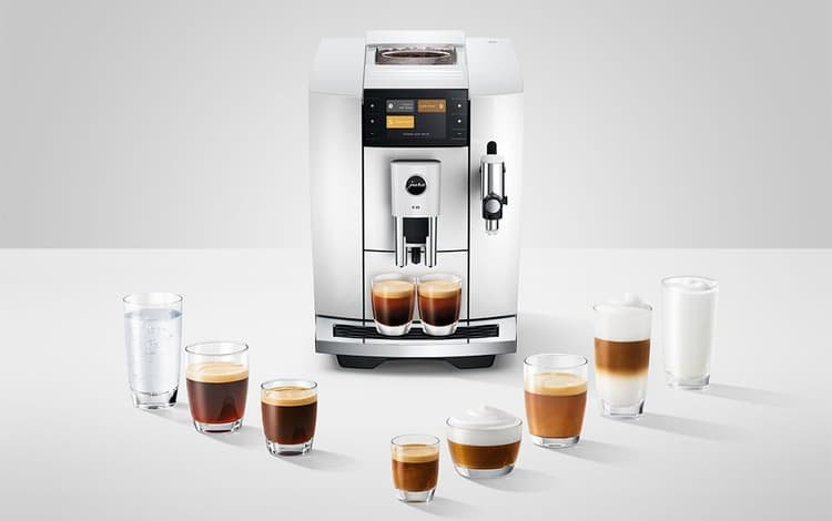 JURA E8 Piano White (INTD)