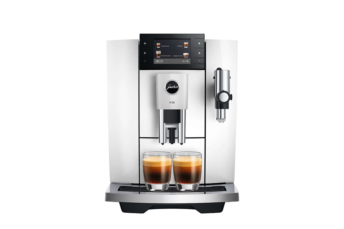 JURA E8 Piano White (INTD)