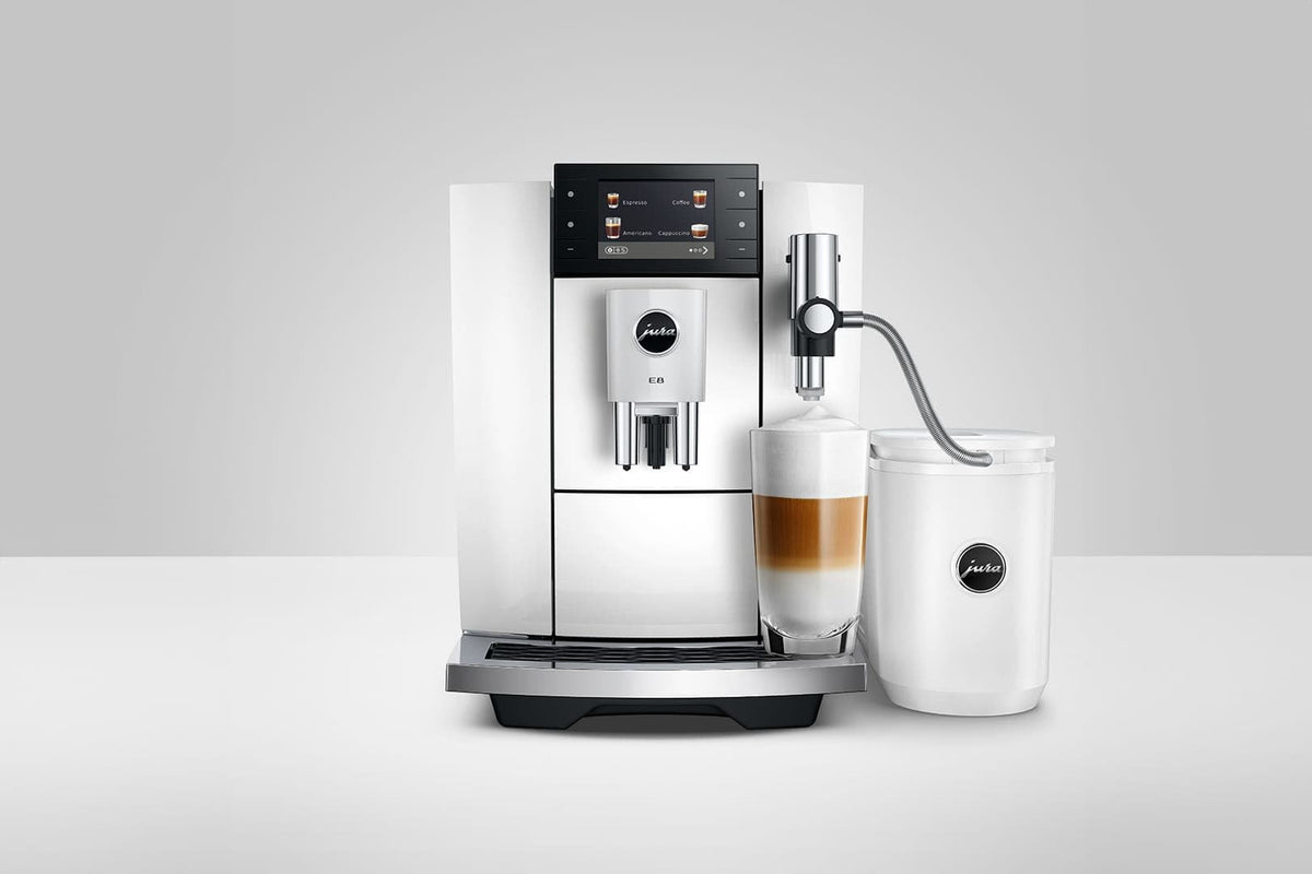 JURA E8 Piano White (INTD)