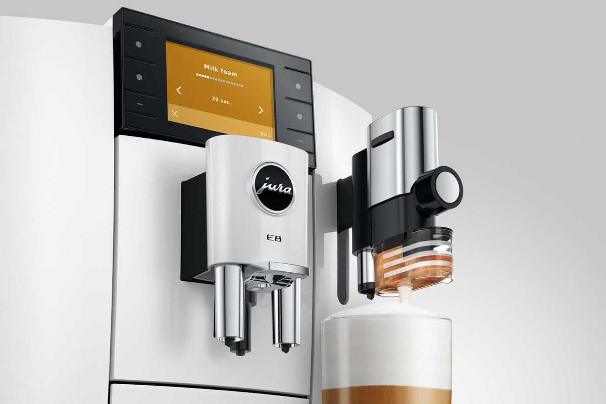 JURA E8 Piano White (INTD)