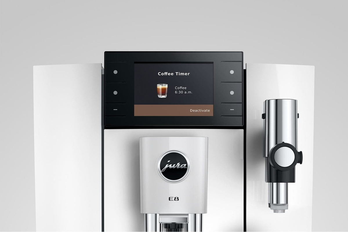 JURA E8 Piano White (INTD)