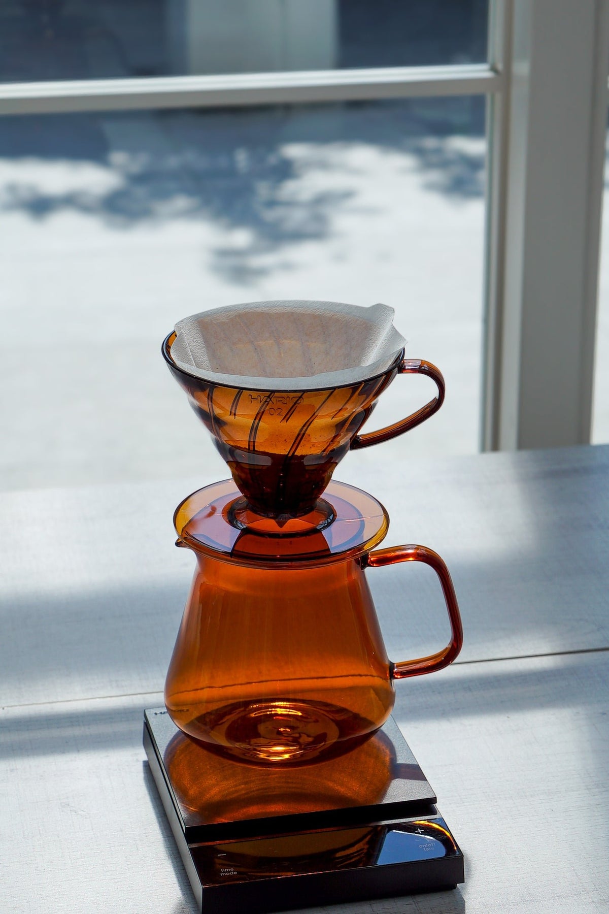 Hario Colors V60 Dripper - Amber