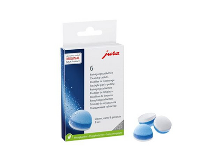 Jura 3-phase-cleaning tablets