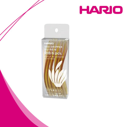 Hario V60 Suiren 6pcs Rib Set