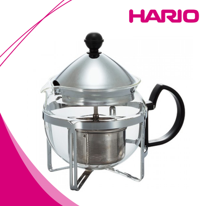 Hario Tea Maker "Chaor" 4 cup silver