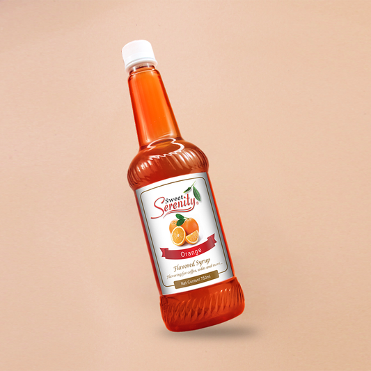 Orange Fruit Flavored Syrup